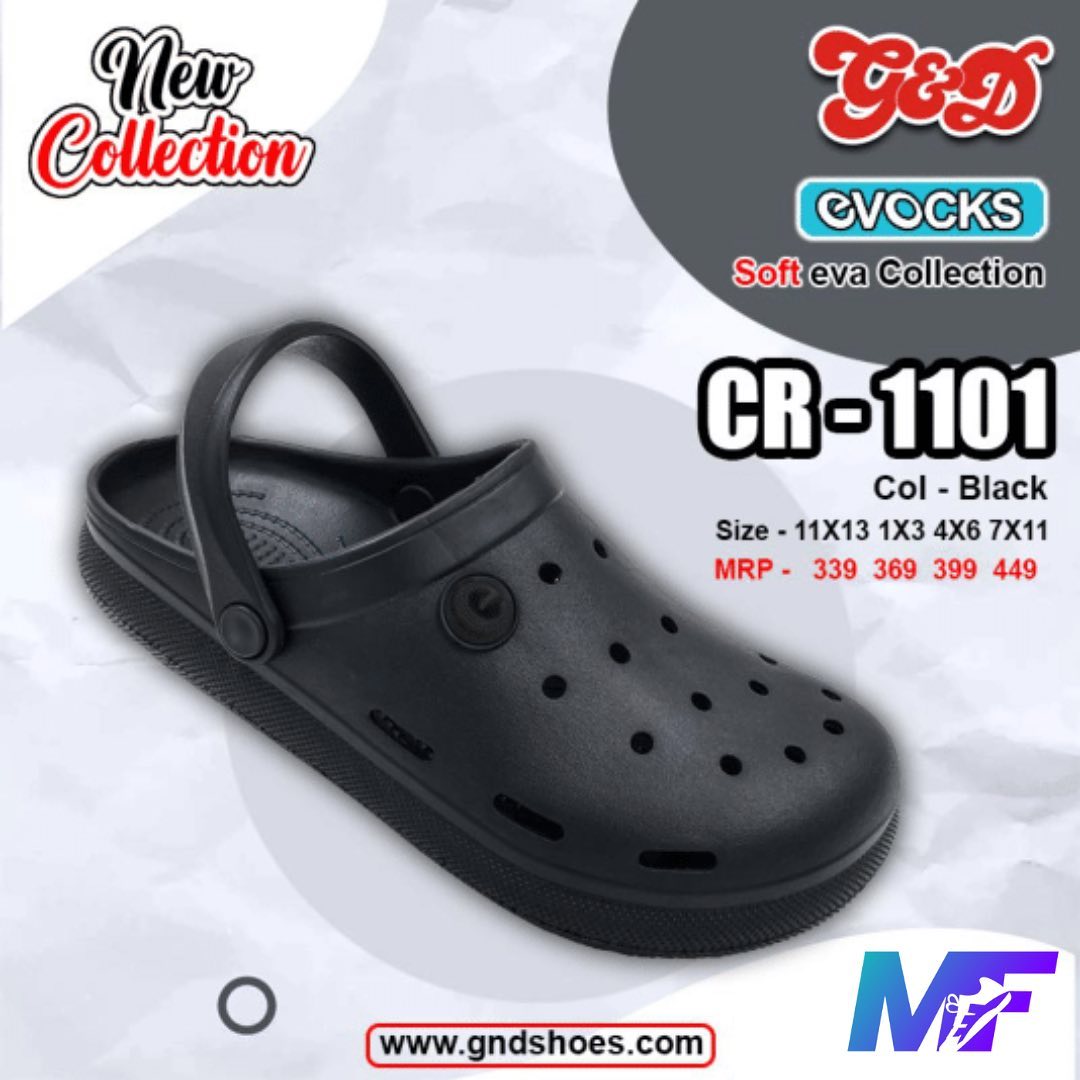 Experience the epitome of chic with our exclusive Black Crocs!🖤
(New Soft eva Collection) 
These iconic shoes are designed to make a lasting impression.
Contact Us On +91-9824297936 OR Email: contact@manishmf.com
#GND #gndfootwear #gndshoes #crocs #blackcrocs #newcollection #FashionFootwear #stepintostyle #exclusivecollection #TrendyKicks #fashionforward #blackisthenewblack #styleandcomfort #shoegamestrong #Versatileshoes #fashionstatement #FootwearObsession #blacklover #musthaveshoes #classicblack #allblackeverything #blackonblack #ElevateYourStyle #SleekAndSophisticated