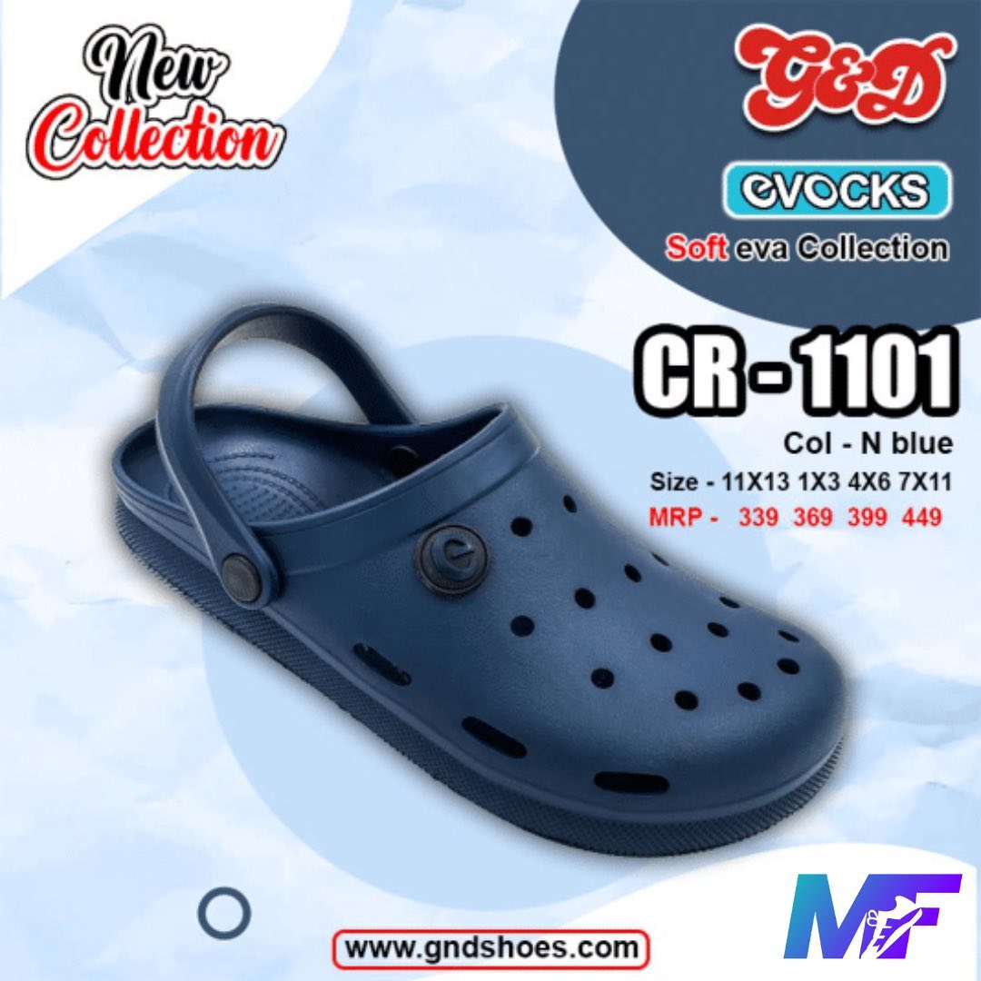 G&D Crocs are made with a soft, comfortable footbed and a durable outsole that's perfect for all-day wear.
(New Soft eva Collection)
Available now in Navy Blue 🧿
Contact Us On +91-9824297936 OR Email: contact@manishmf.com
#GND #NewArrivals #navybluecrocs #fashionandcomfort #footwearfashion #comfortablestyle #StepIntoStyle #trendycomfort #FashionStatement #instashoes #crocsofinstagram #styleinspiration #FootwearEssentials #comfortfashion #shoeaddict #EVAComfort #shoelover #FashionableFeet
