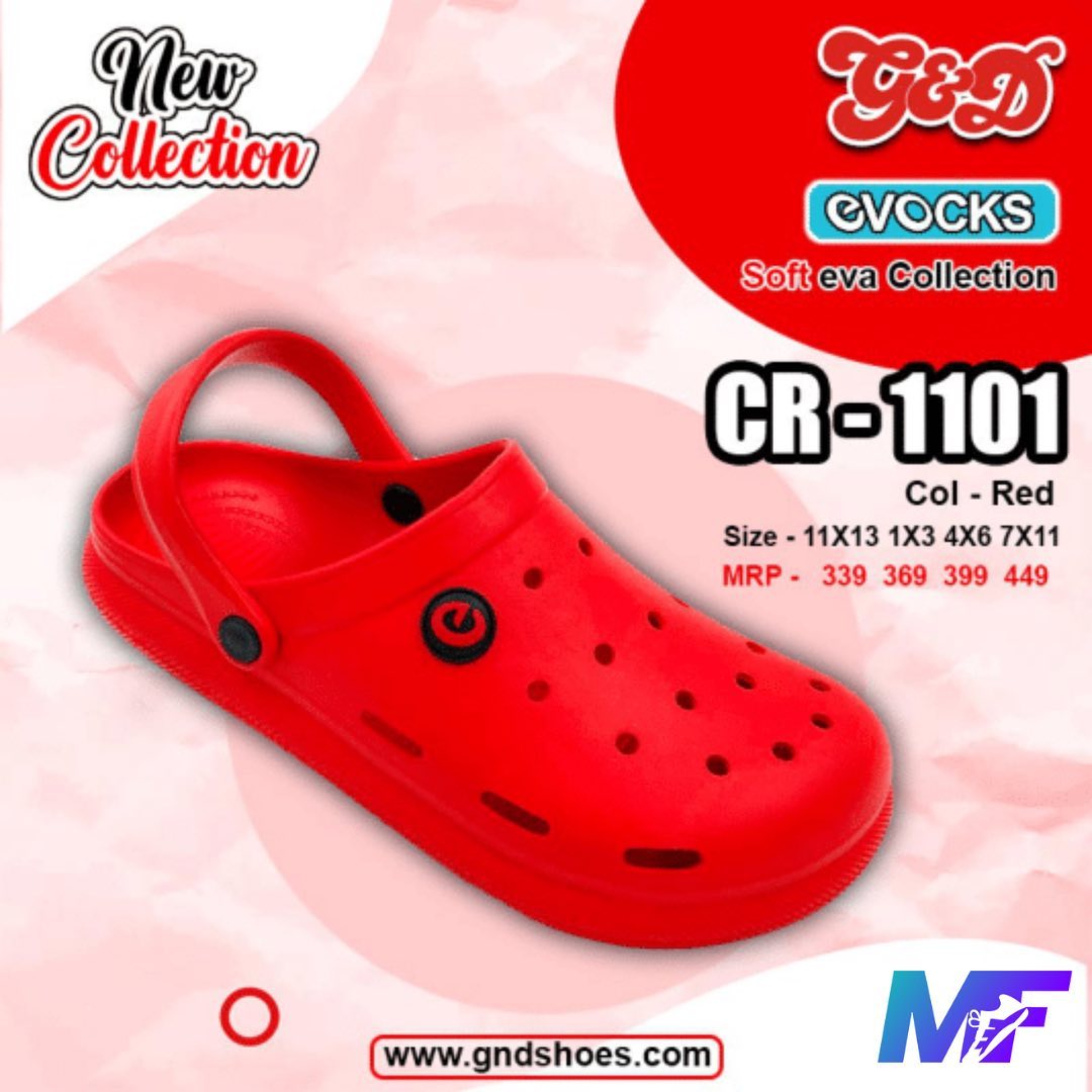 Walk on the bright side with our all-new Red Crocs from the Soft EVA Collection
Experience cushioned bliss in every step!
#GandD #RedCrocs #SoftEVACollection #NewArrival #ComfortableStyle #FootwearFashion #StepInComfort #CushionedWalk #FashionFootwear #ElevateYourStyle #WalkInStyle #FashionComfort #FootwearObsession #EverydayComfort #ColorfulCrocs #EVAComfort #FootwearLove #StylishComfort #RedShoes #GandDNewRelease